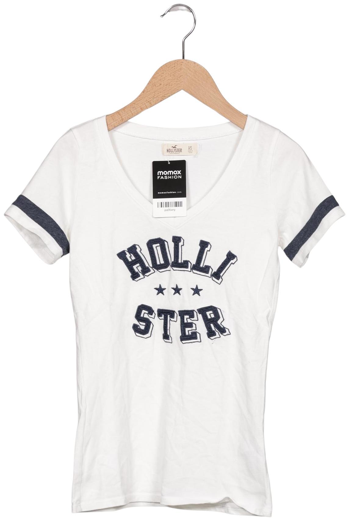 

Hollister Damen T-Shirt, weiß, Gr. 34