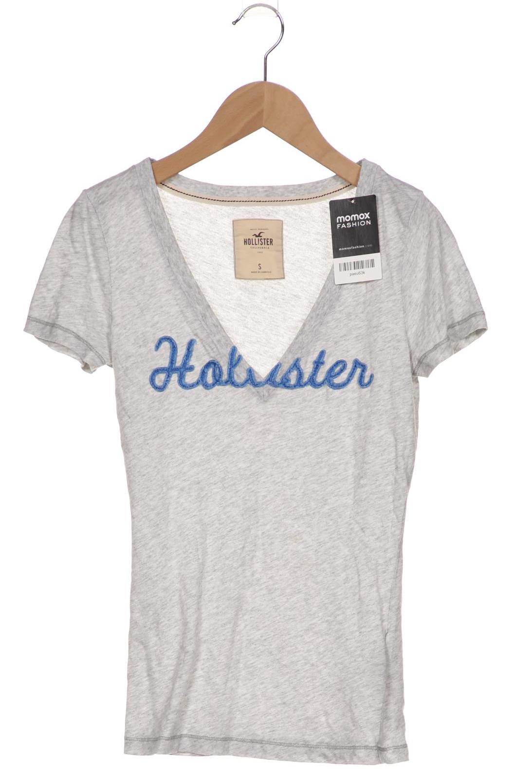 

Hollister Damen T-Shirt, grau, Gr. 36