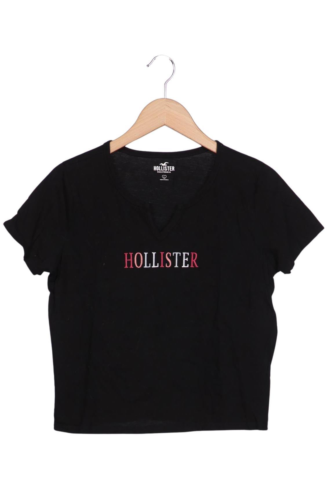 

Hollister Damen T-Shirt, schwarz, Gr. 42