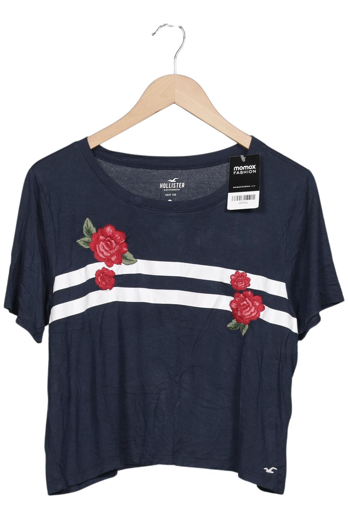 

Hollister Damen T-Shirt, marineblau, Gr. 42