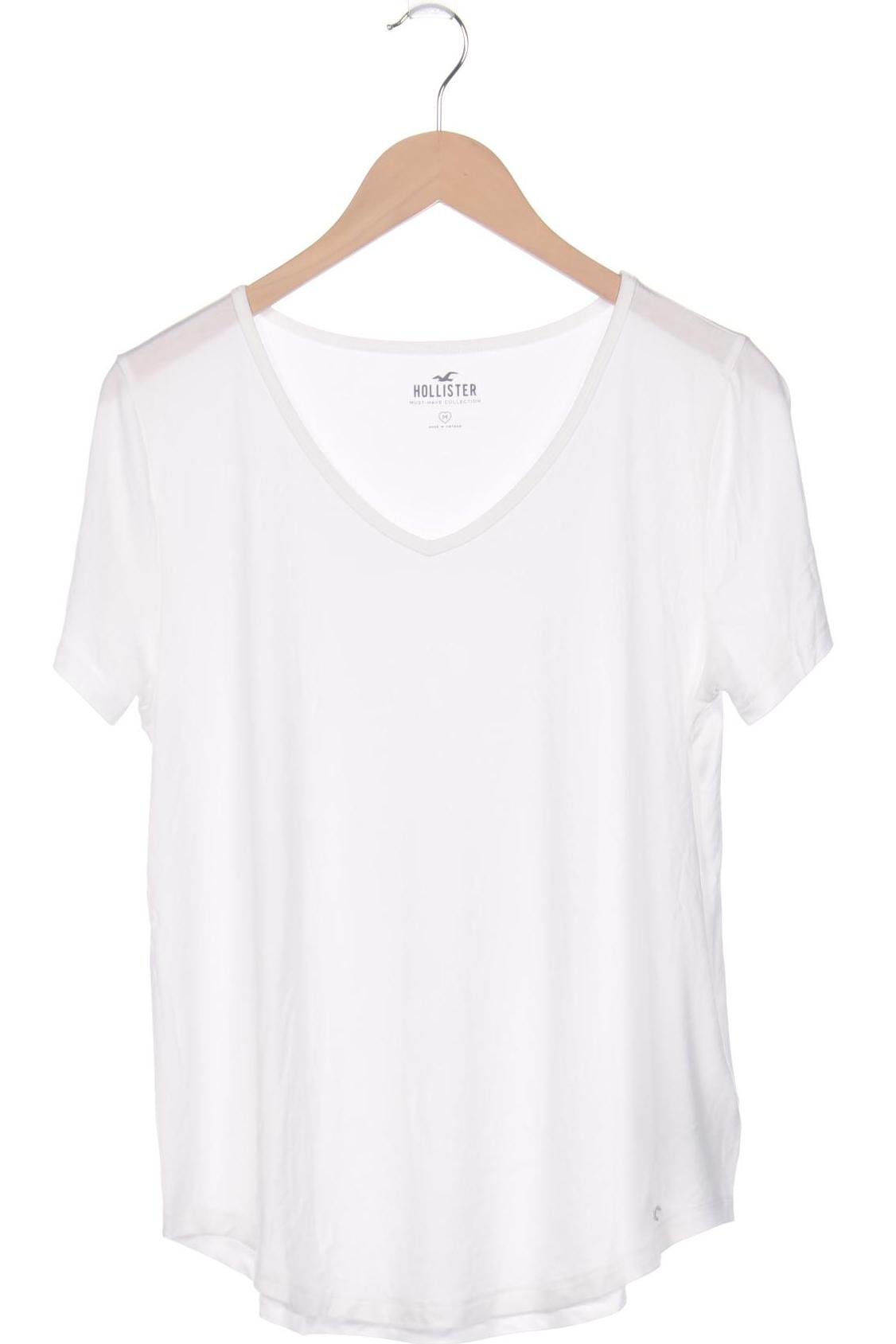 

Hollister Damen T-Shirt, weiß, Gr. 38