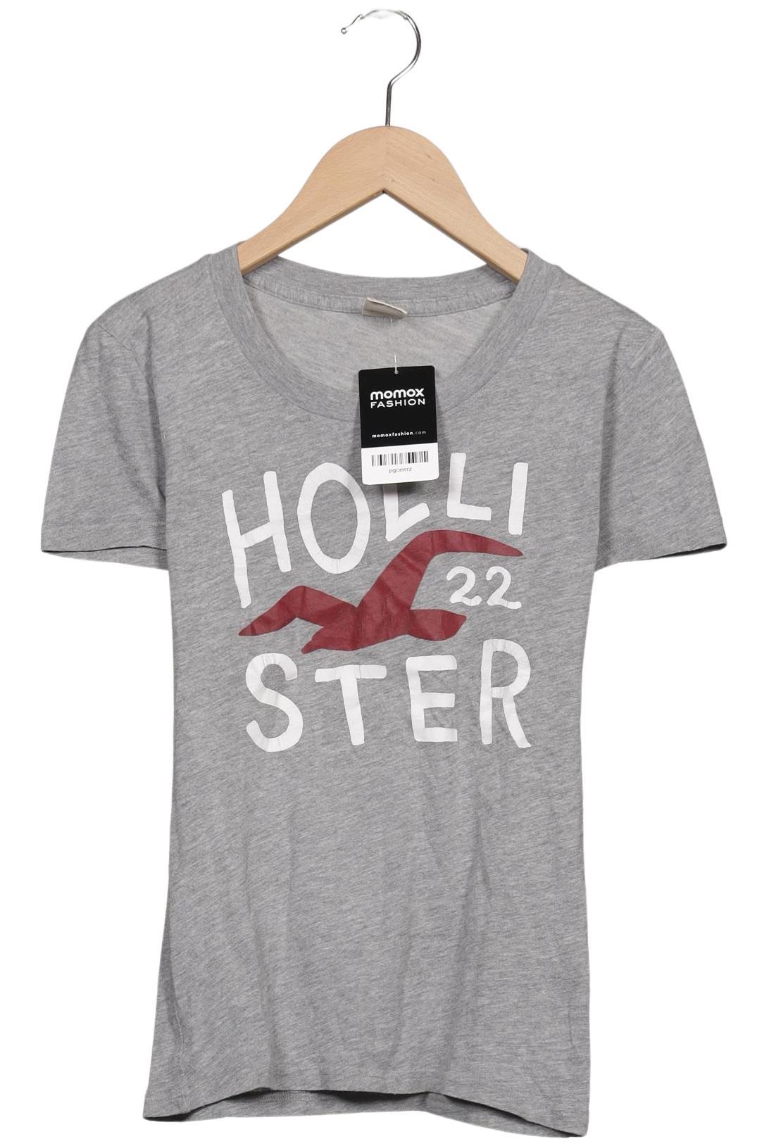 

Hollister Damen T-Shirt, grau, Gr. 34