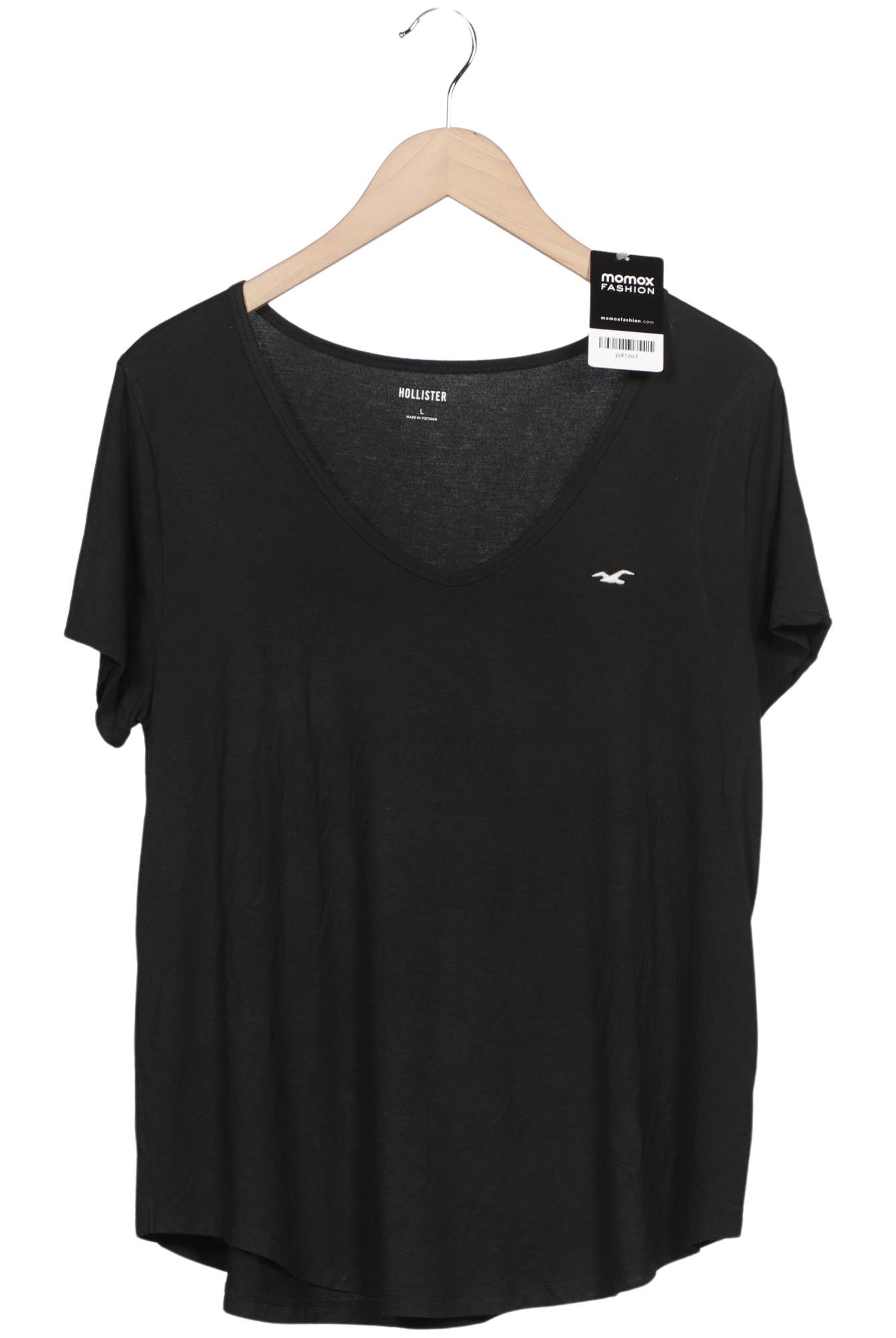 

Hollister Damen T-Shirt, schwarz, Gr. 42