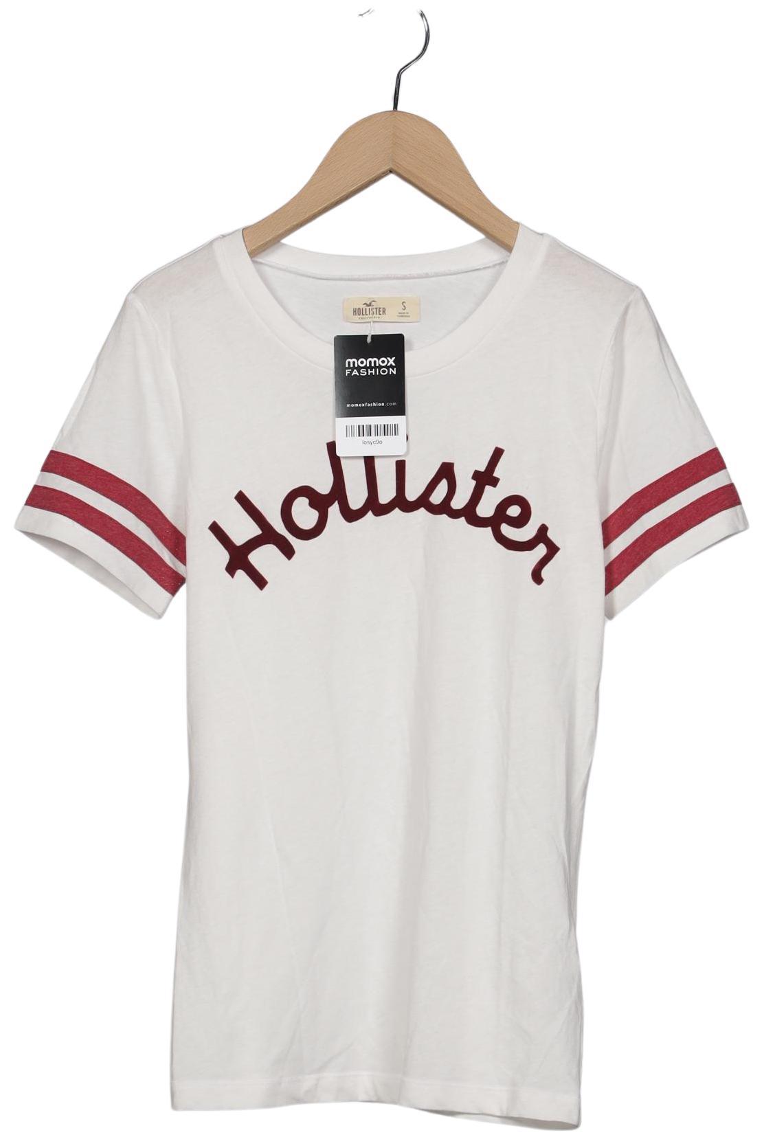 

Hollister Damen T-Shirt, cremeweiß, Gr. 36