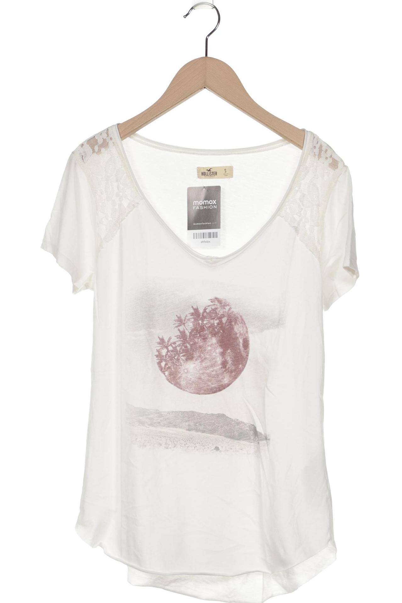 

Hollister Damen T-Shirt, cremeweiß