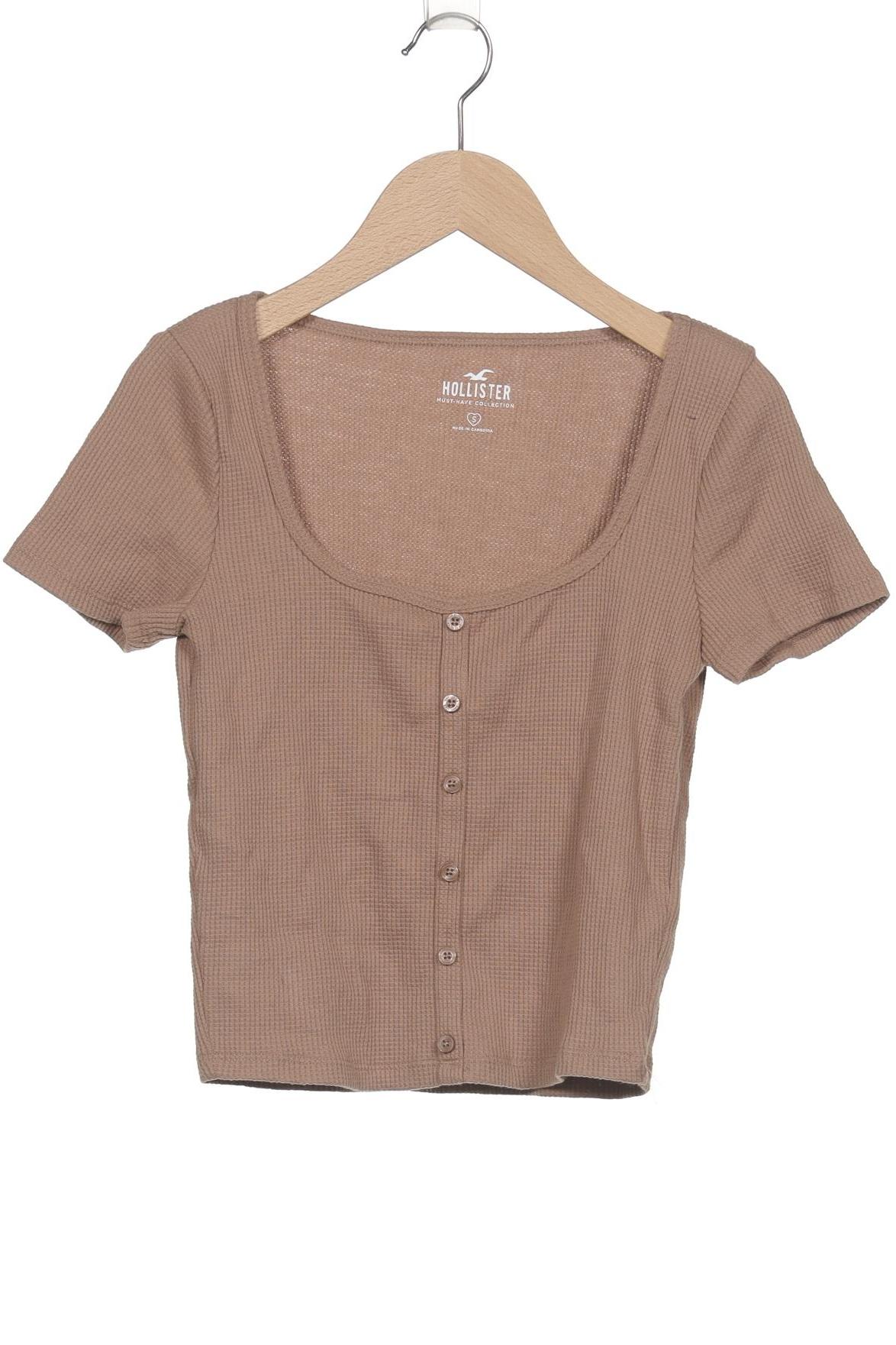 

Hollister Damen T-Shirt, braun, Gr. 36