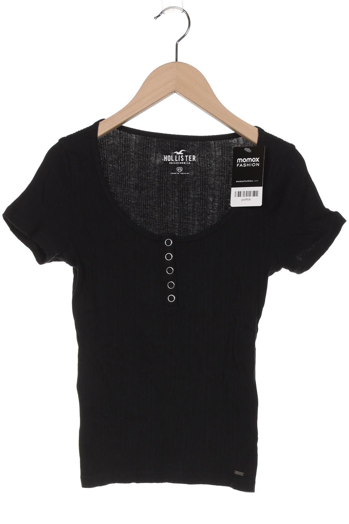 

Hollister Damen T-Shirt, schwarz, Gr. 34