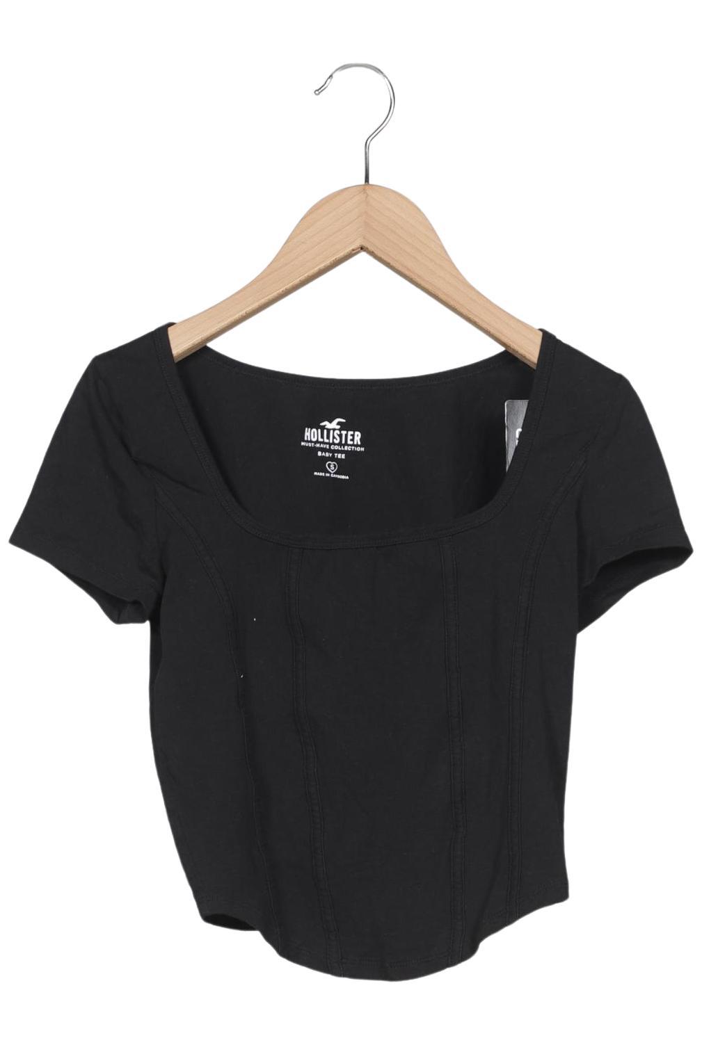 

Hollister Damen T-Shirt, schwarz, Gr. 36