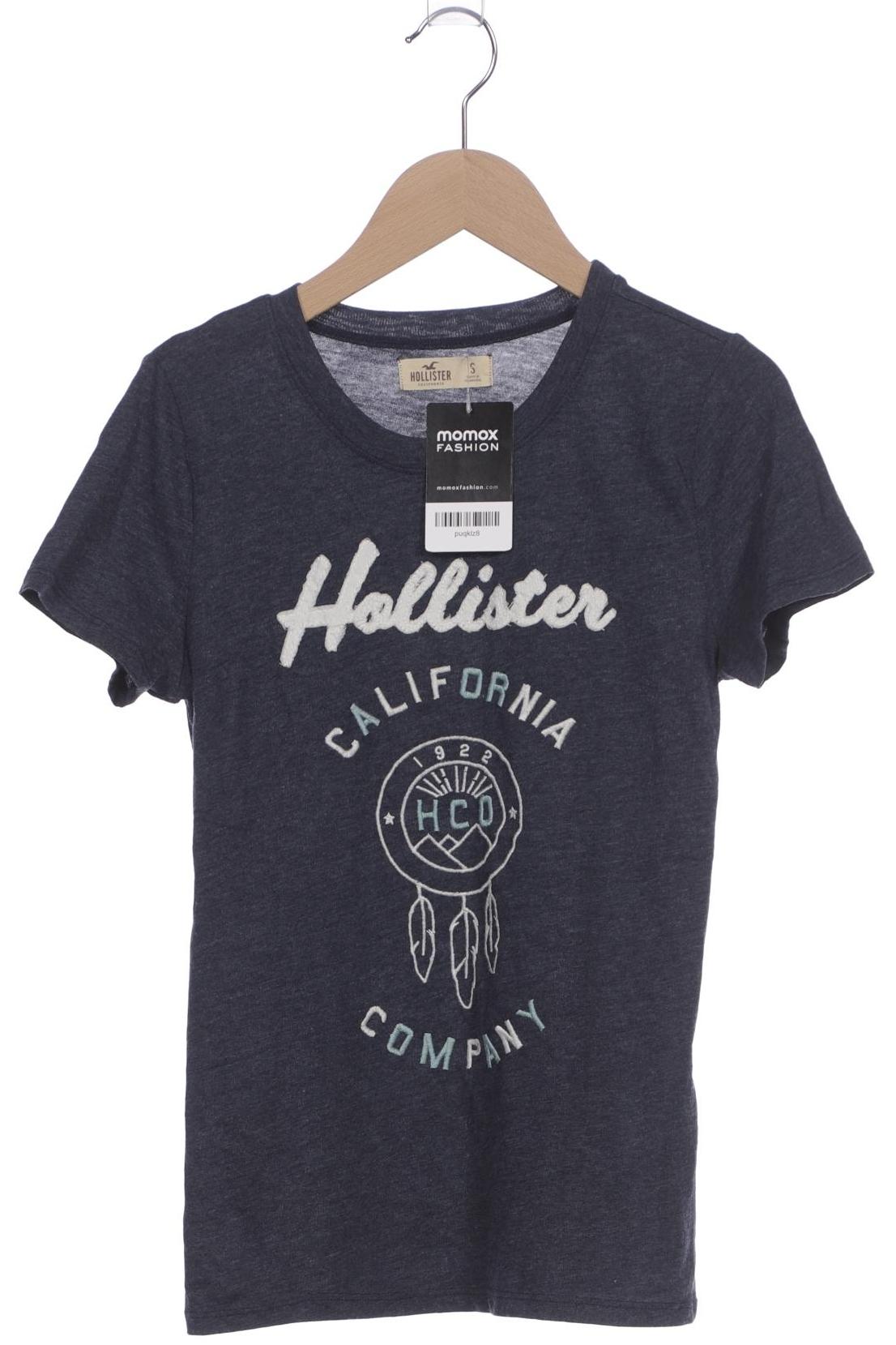 

Hollister Damen T-Shirt, marineblau, Gr. 36