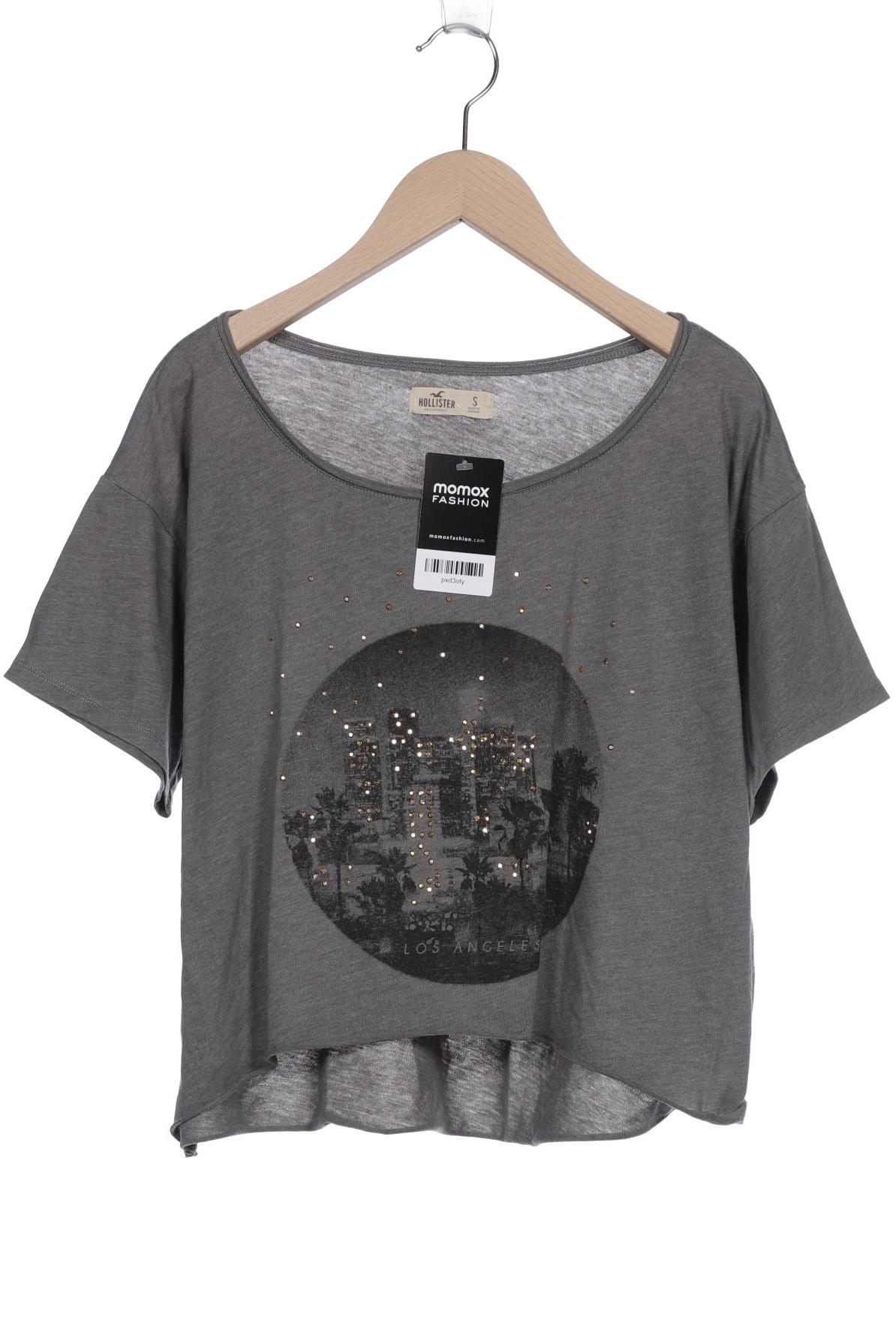 

Hollister Damen T-Shirt, grau, Gr. 36