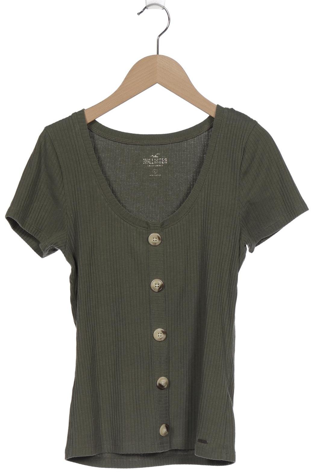 

Hollister Damen T-Shirt, grün, Gr. 42