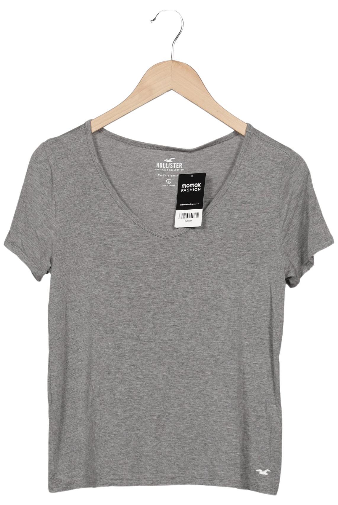 

Hollister Damen T-Shirt, grau, Gr. 36