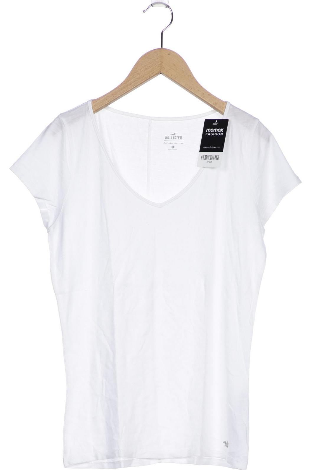 

Hollister Damen T-Shirt, weiß, Gr. 42