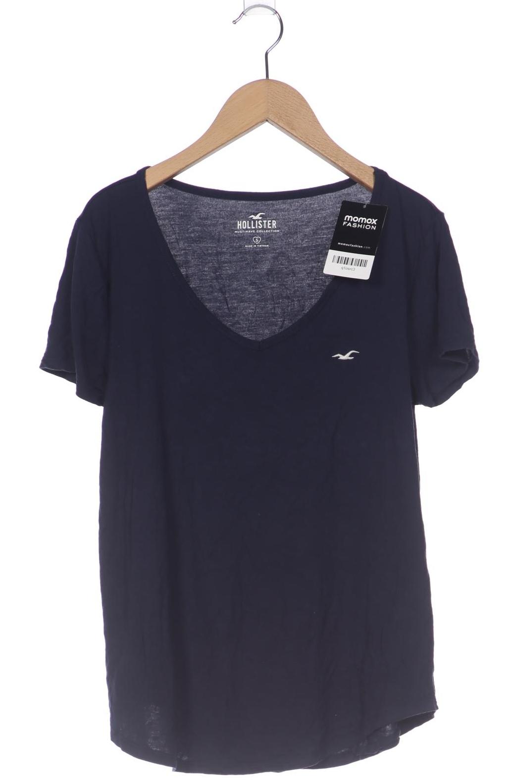 

Hollister Damen T-Shirt, marineblau, Gr. 36
