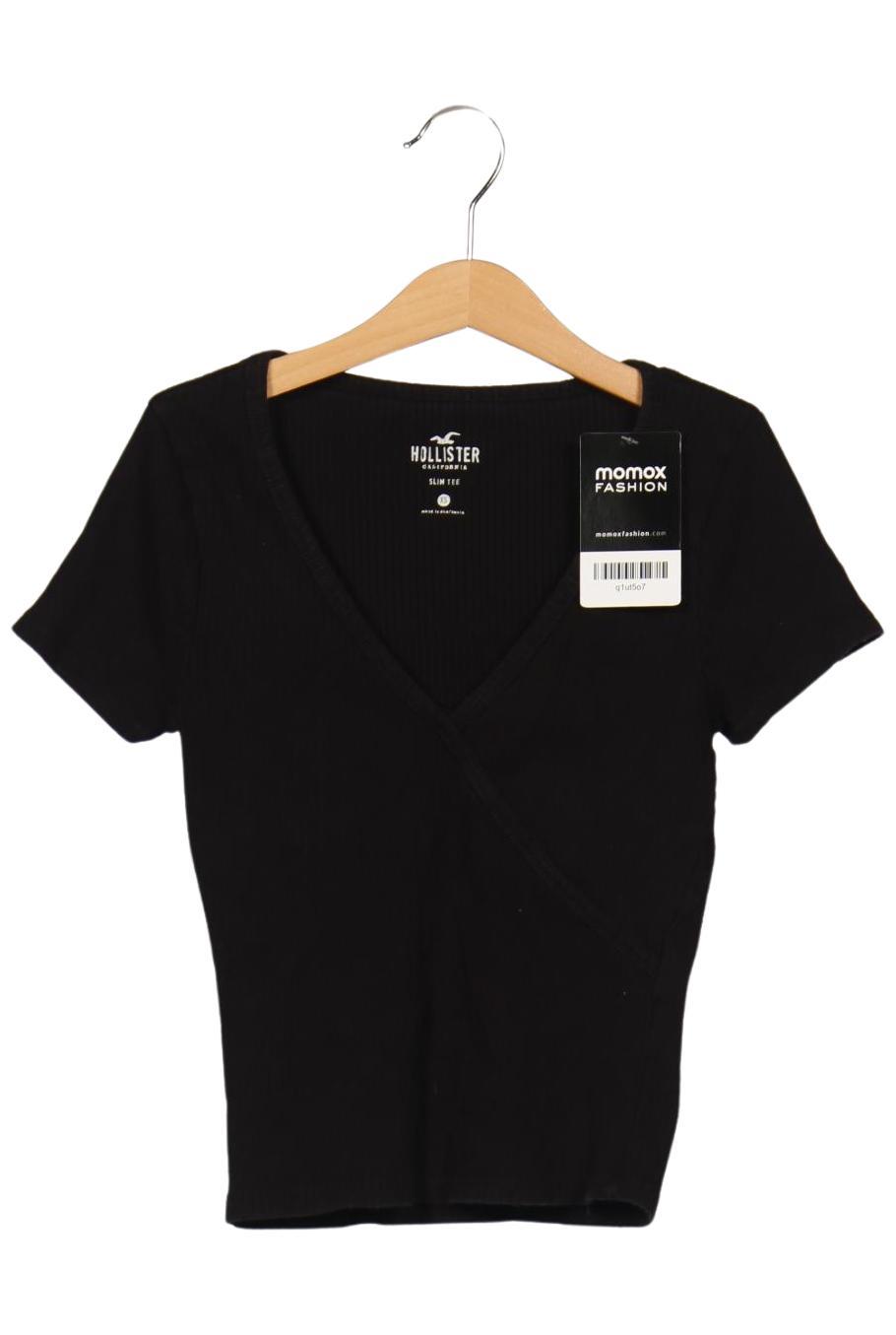 

Hollister Damen T-Shirt, schwarz, Gr. 34