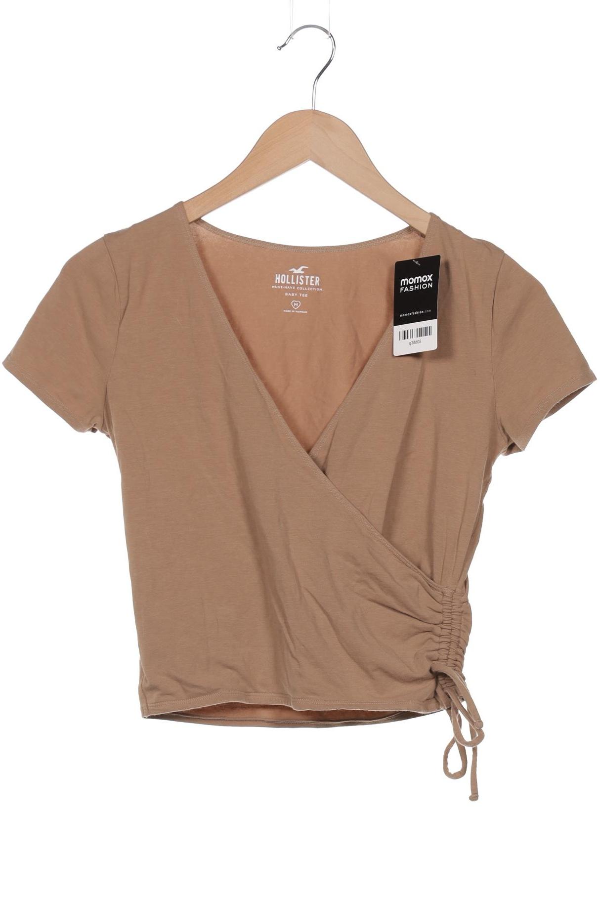 

Hollister Damen T-Shirt, beige, Gr. 38