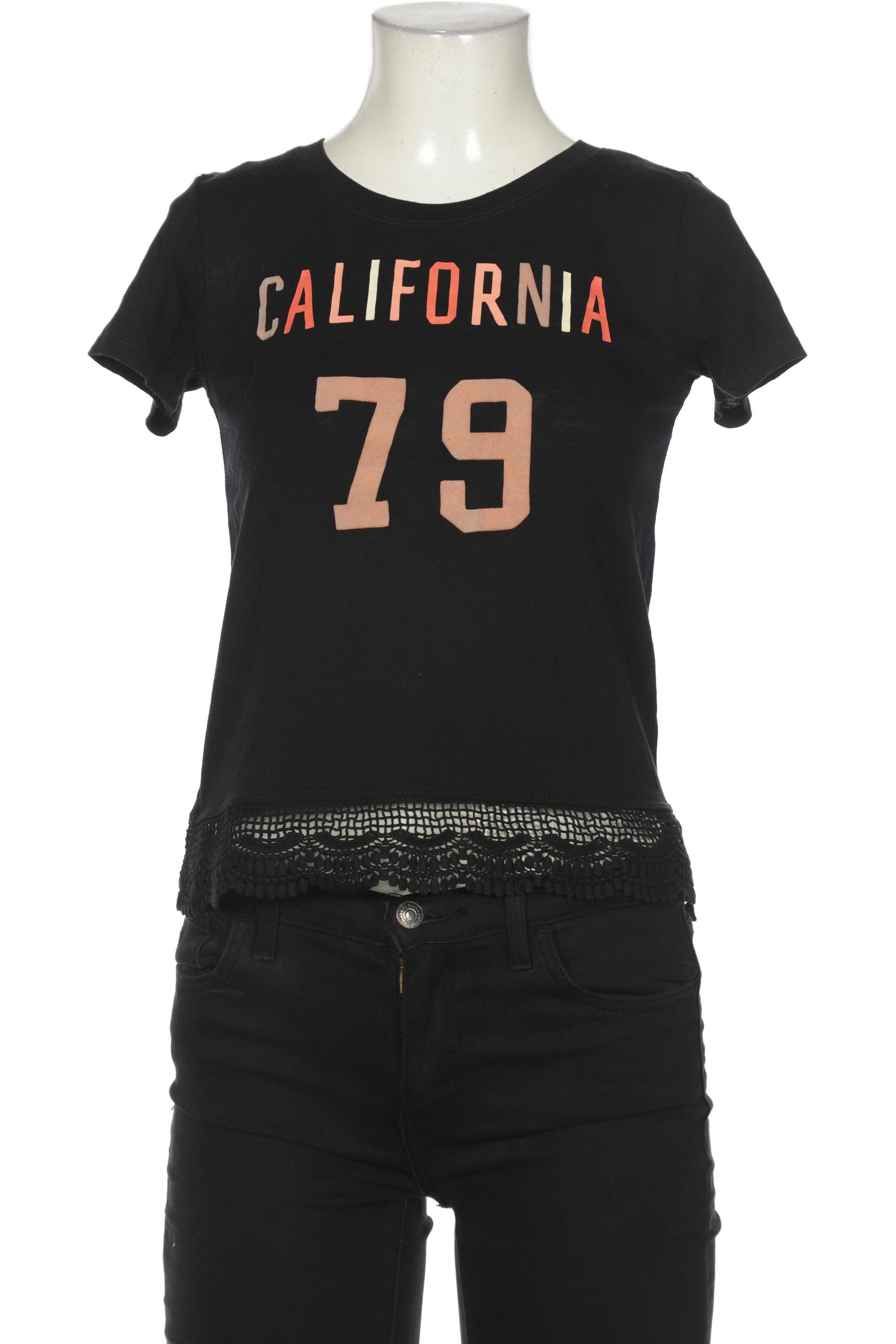 

Hollister Damen T-Shirt, schwarz