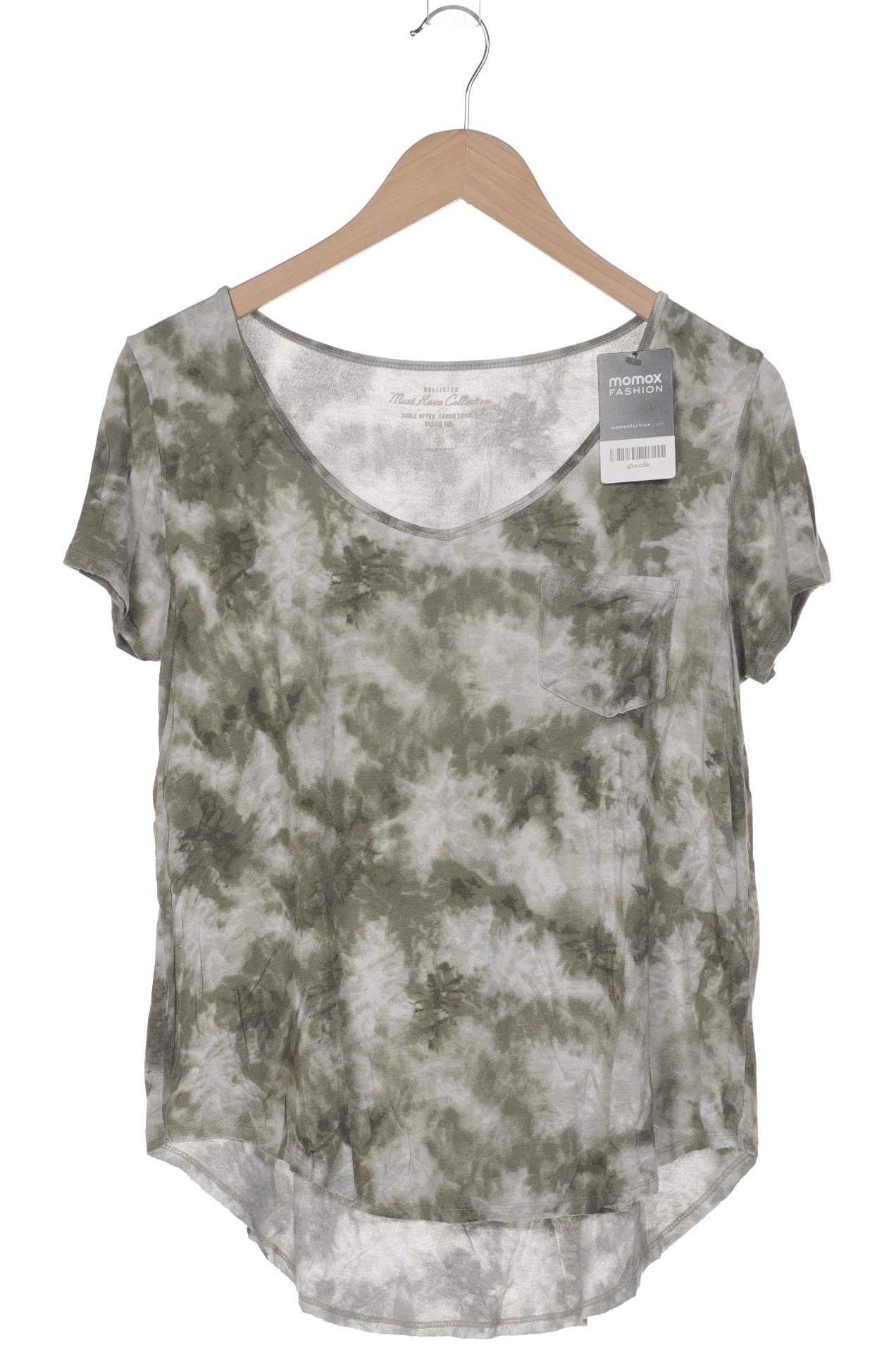 

Hollister Damen T-Shirt, grün, Gr. 38