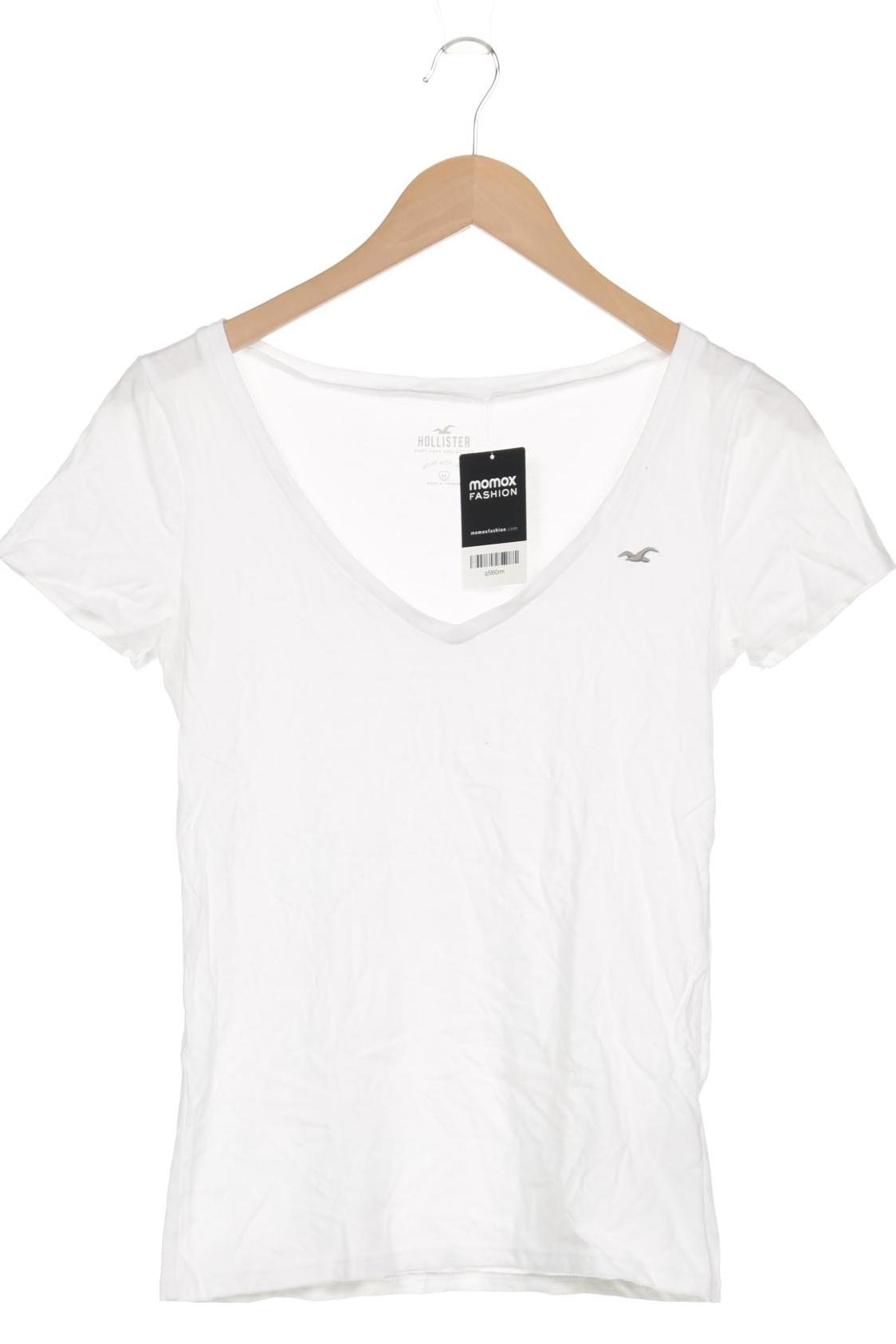 

Hollister Damen T-Shirt, weiß, Gr. 38