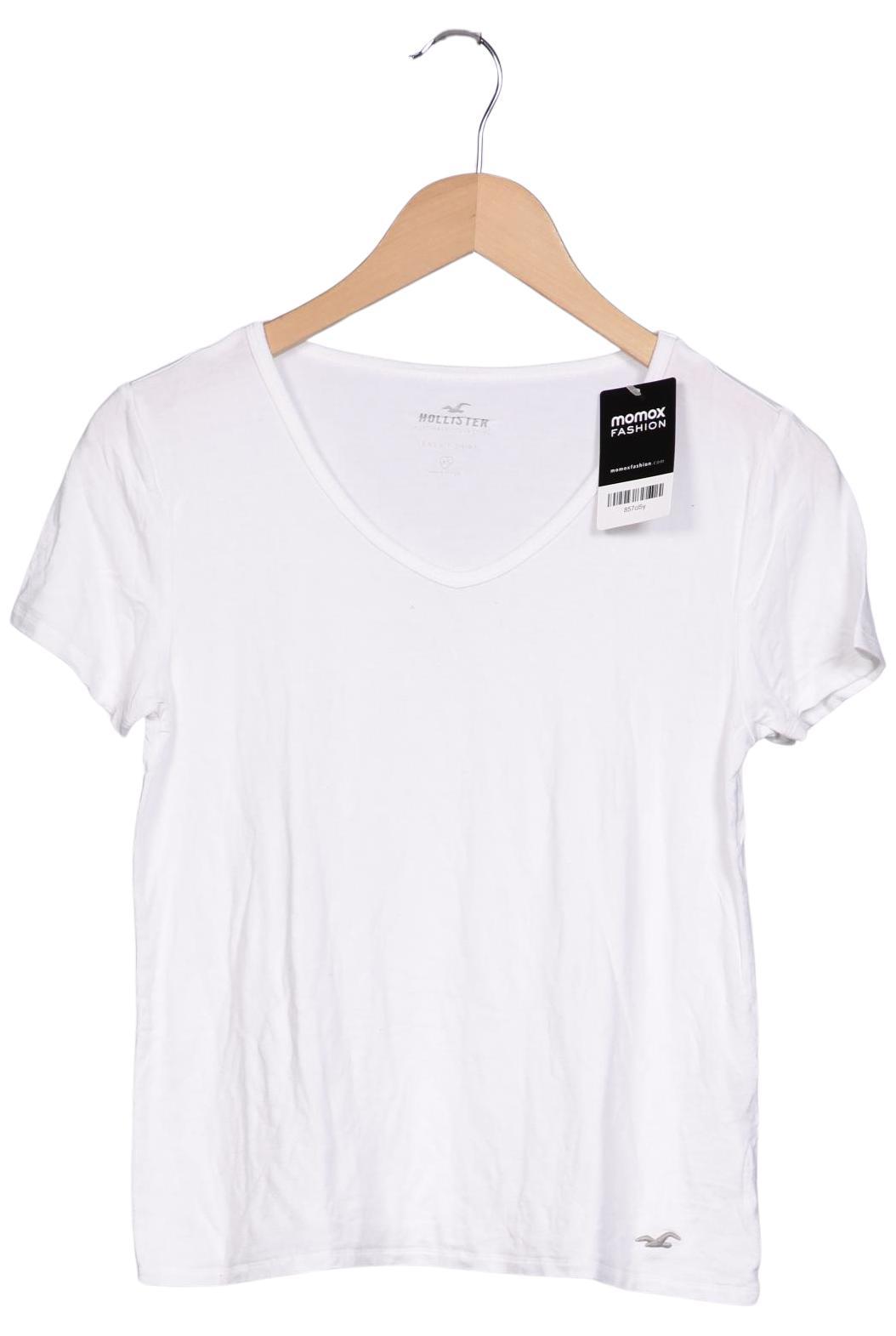 

Hollister Damen T-Shirt, weiß, Gr. 34