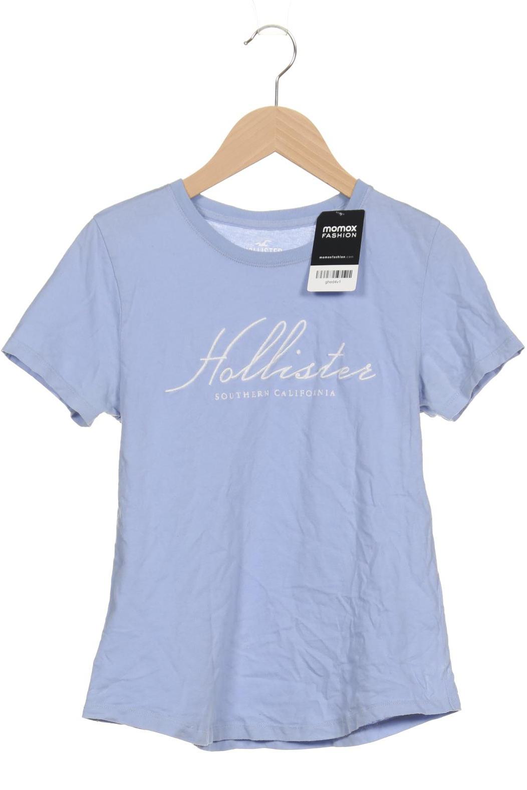 

Hollister Damen T-Shirt, blau, Gr. 34