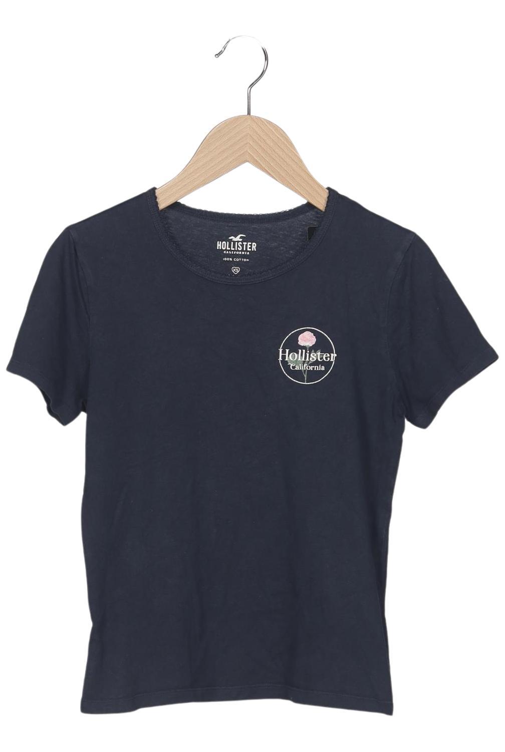 

Hollister Damen T-Shirt, marineblau, Gr. 34