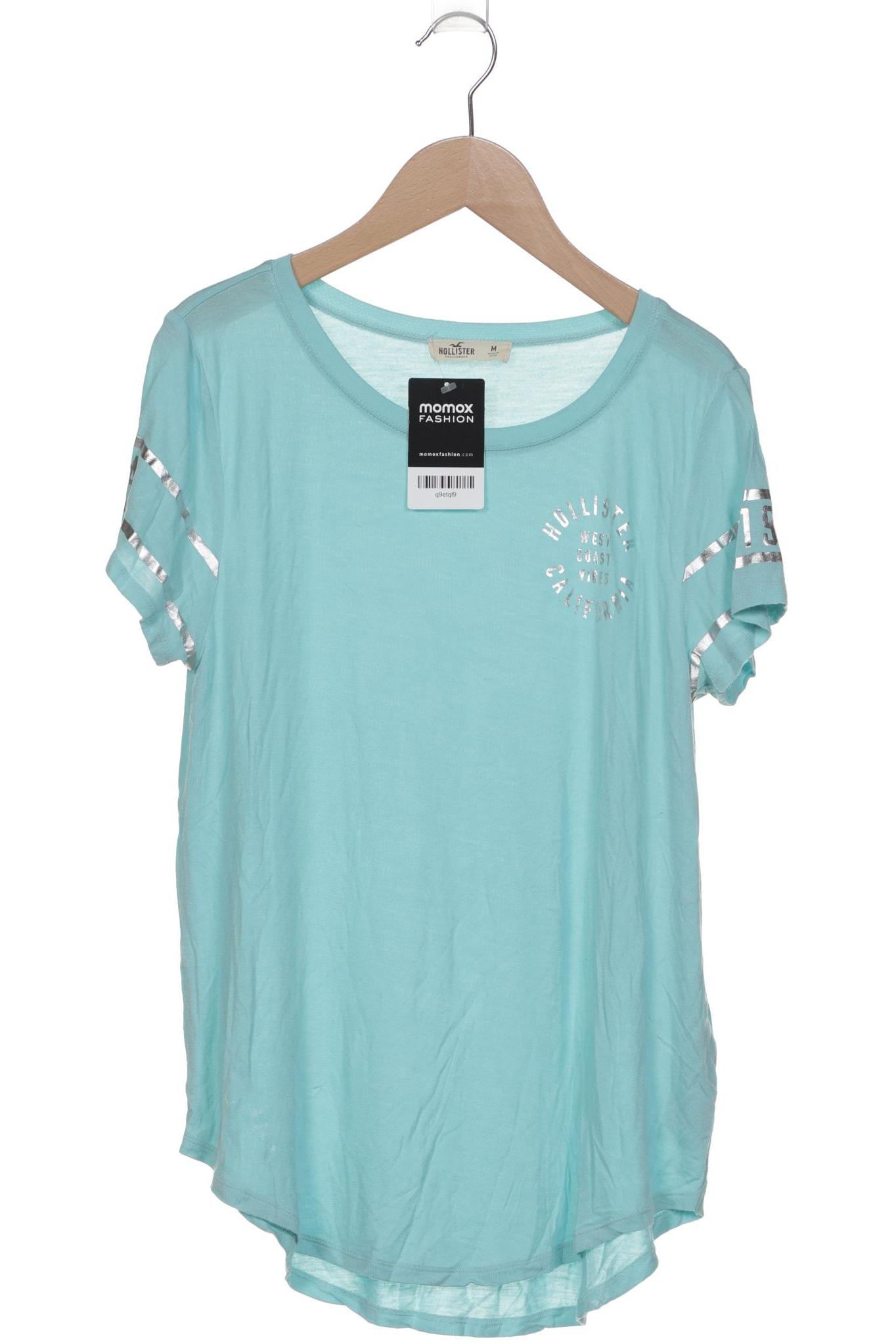 

Hollister Damen T-Shirt, türkis, Gr. 38
