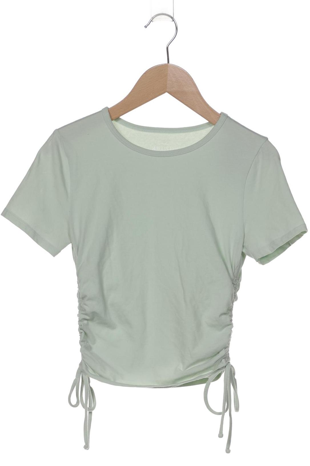 

Hollister Damen T-Shirt, hellgrün, Gr. 36