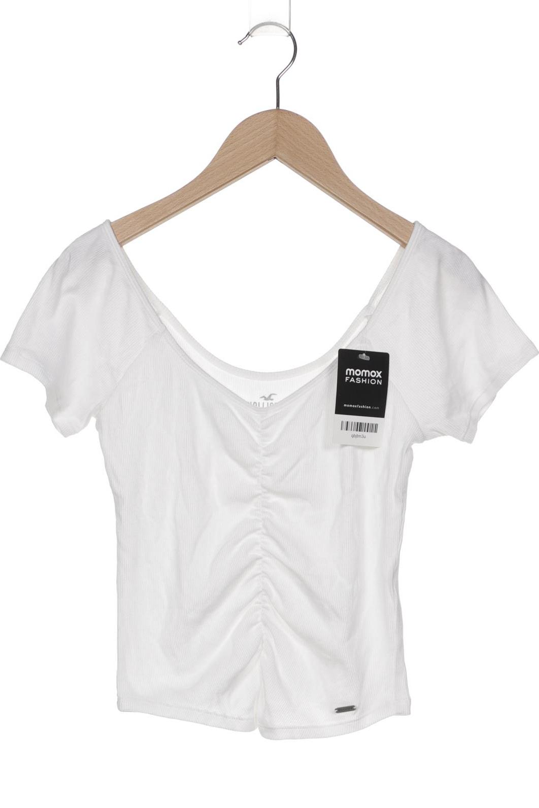 

Hollister Damen T-Shirt, weiß, Gr. 38