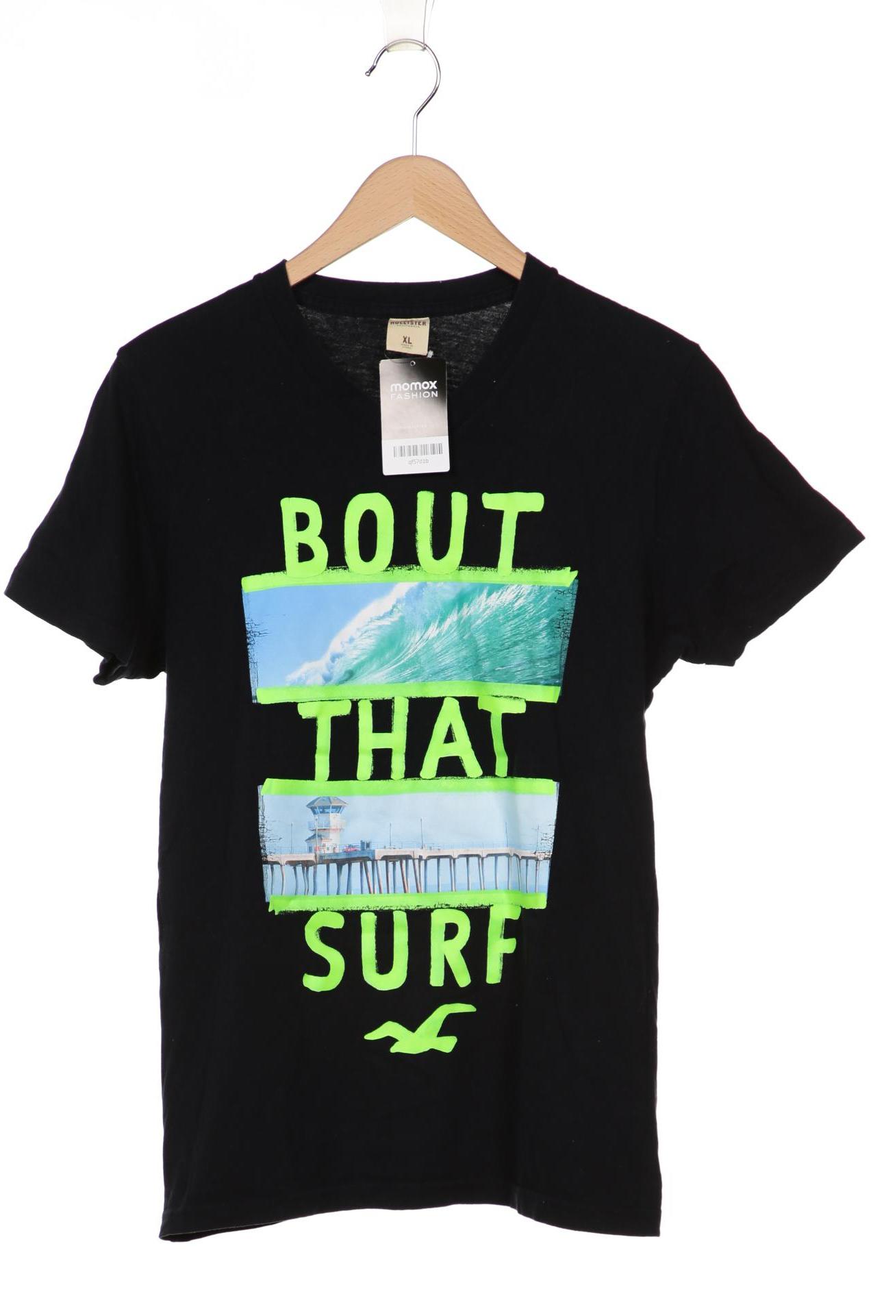 

Hollister Damen T-Shirt, schwarz, Gr. 44