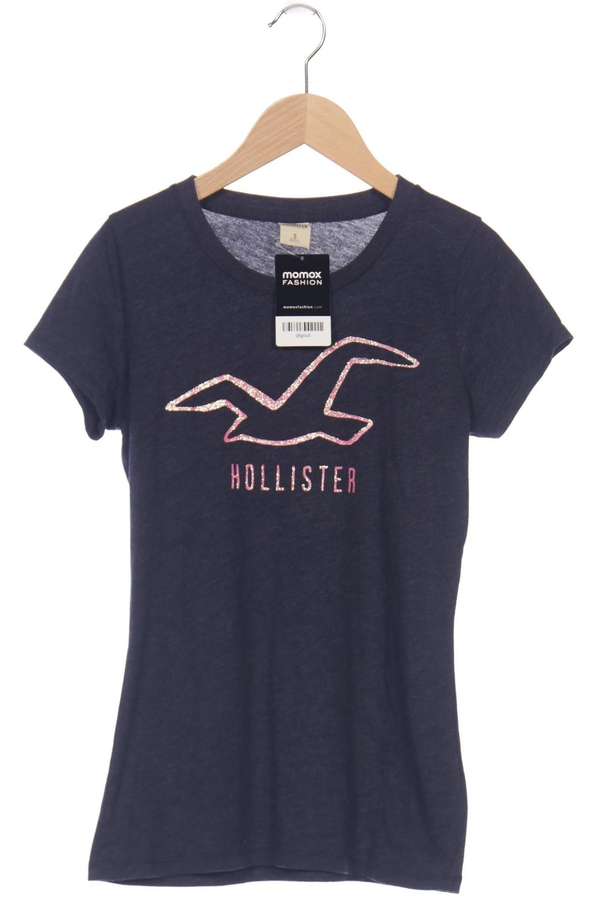 

Hollister Damen T-Shirt, marineblau, Gr. 36