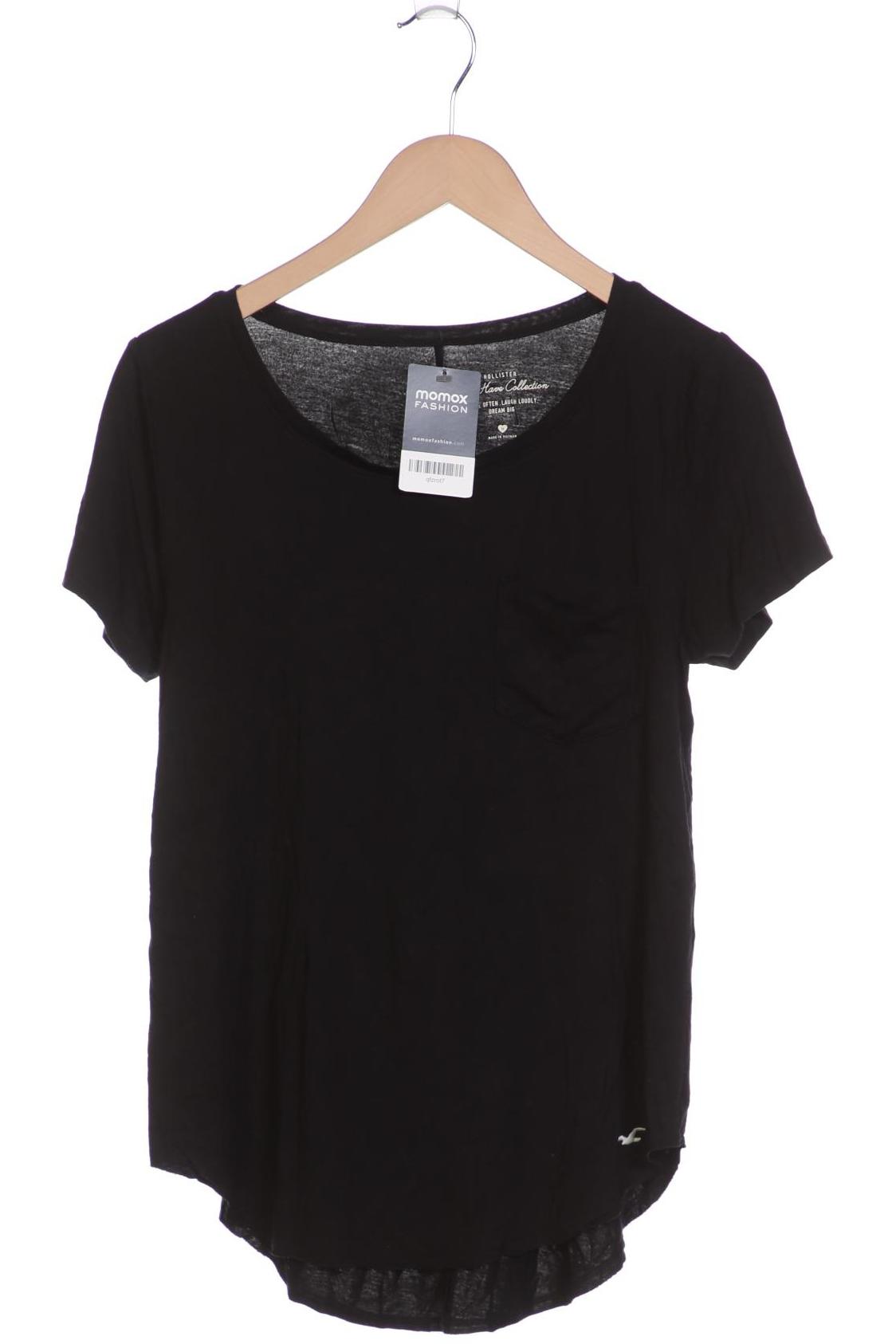 

Hollister Damen T-Shirt, schwarz