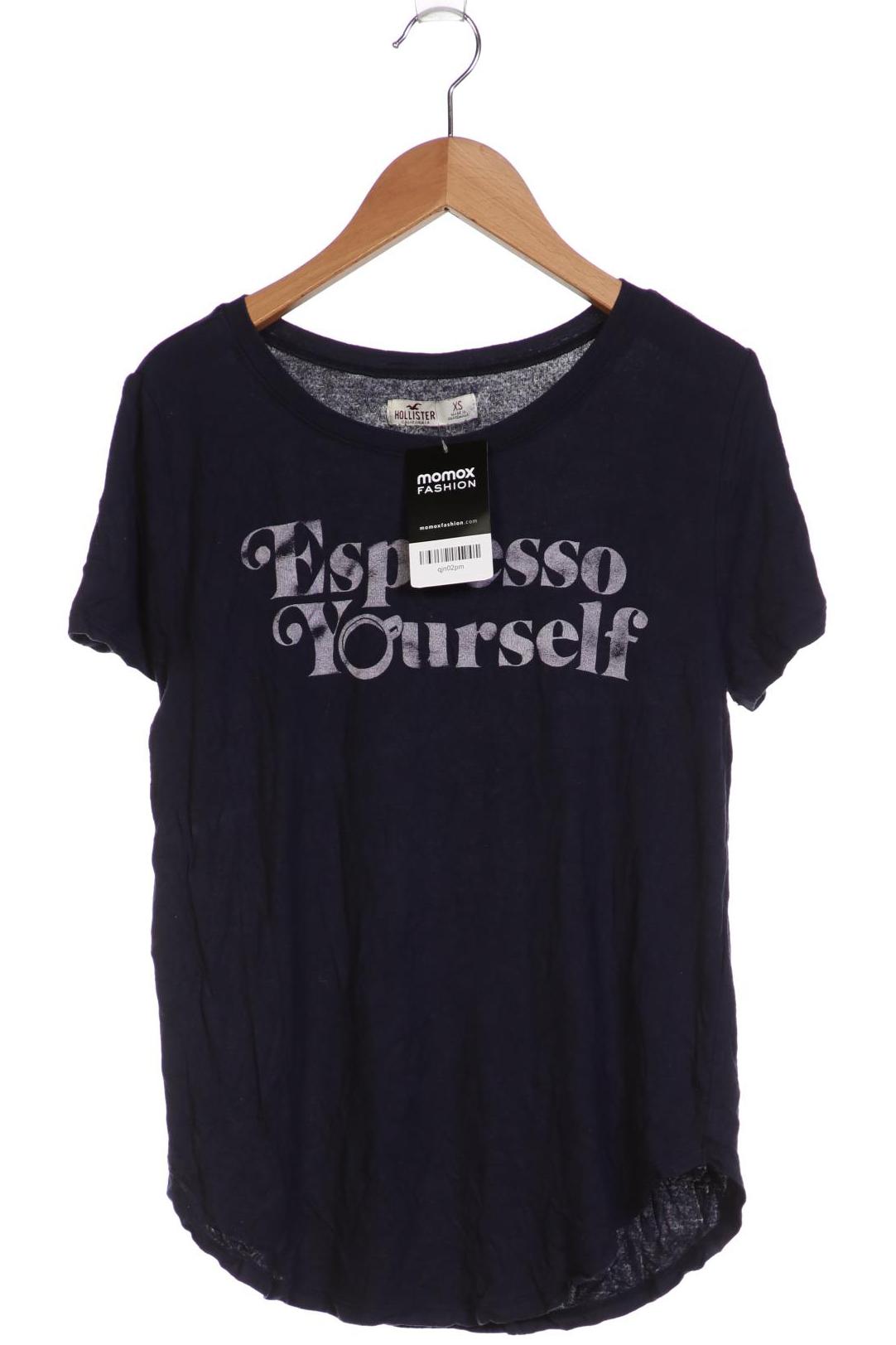 

Hollister Damen T-Shirt, marineblau, Gr. 34