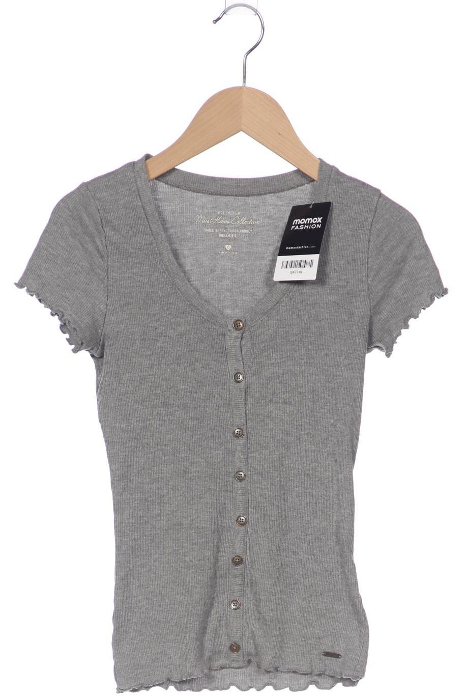 

Hollister Damen T-Shirt, grau, Gr. 34