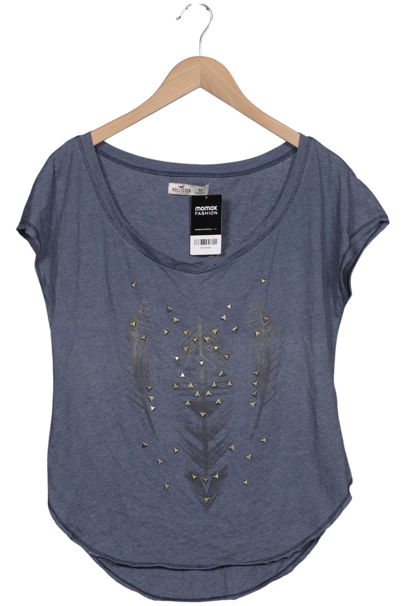 

Hollister Damen T-Shirt, blau, Gr. 38