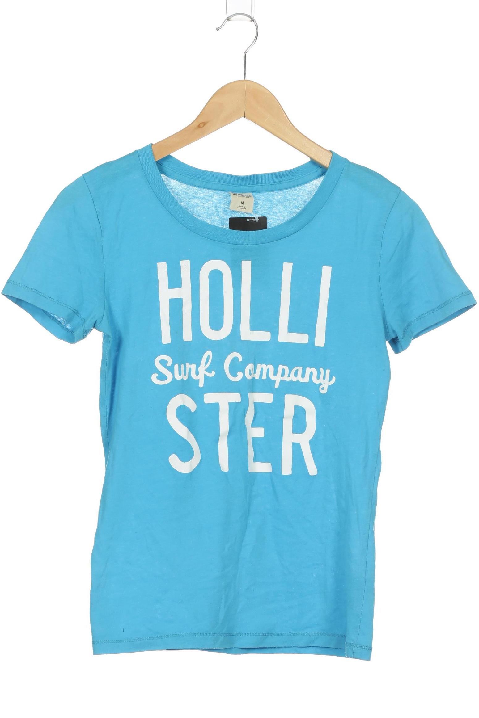 

Hollister Damen T-Shirt, blau, Gr. 38