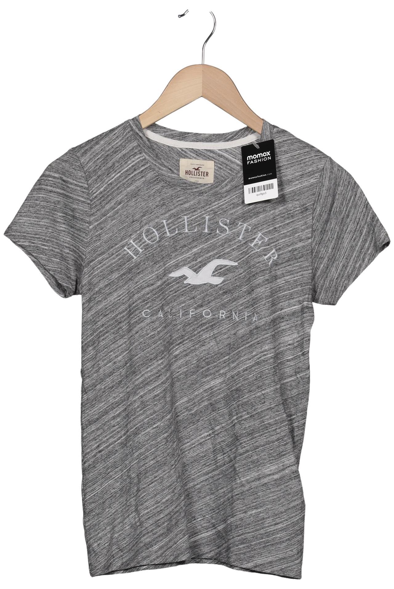 

Hollister Damen T-Shirt, grau, Gr. 36