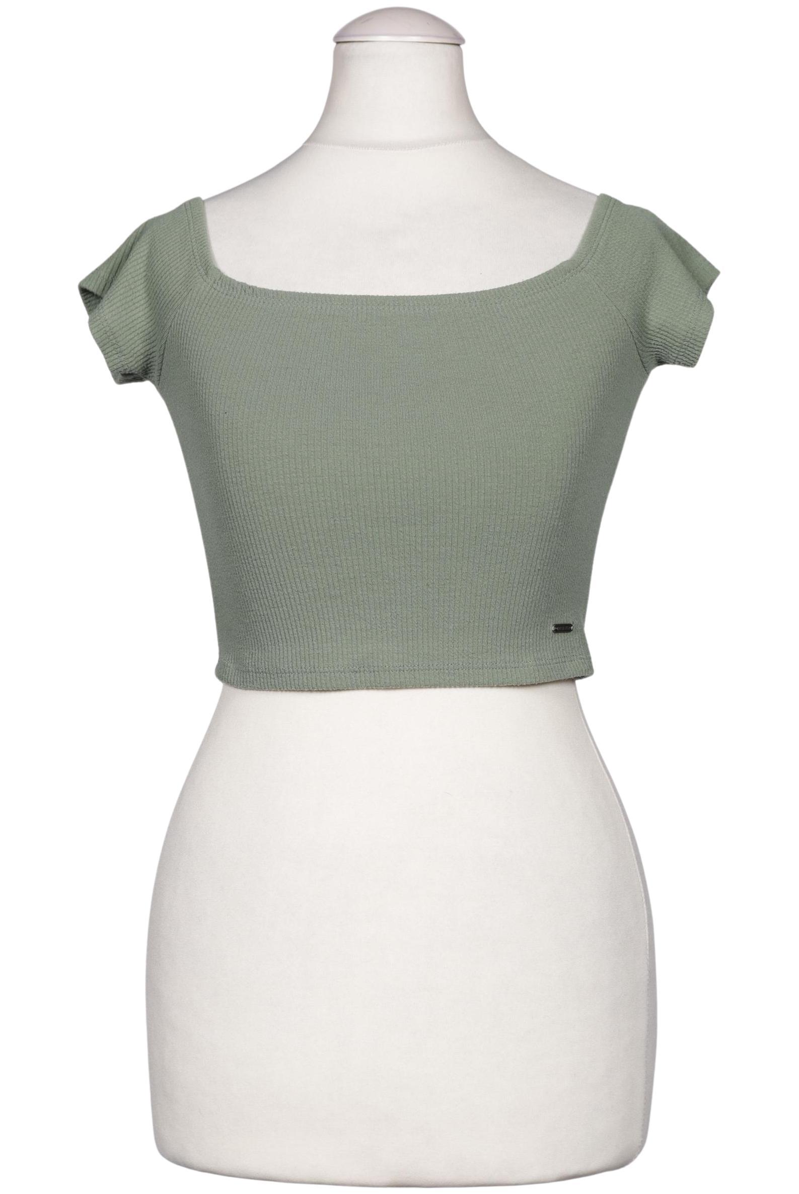 

Hollister Damen T-Shirt, grün, Gr. 34