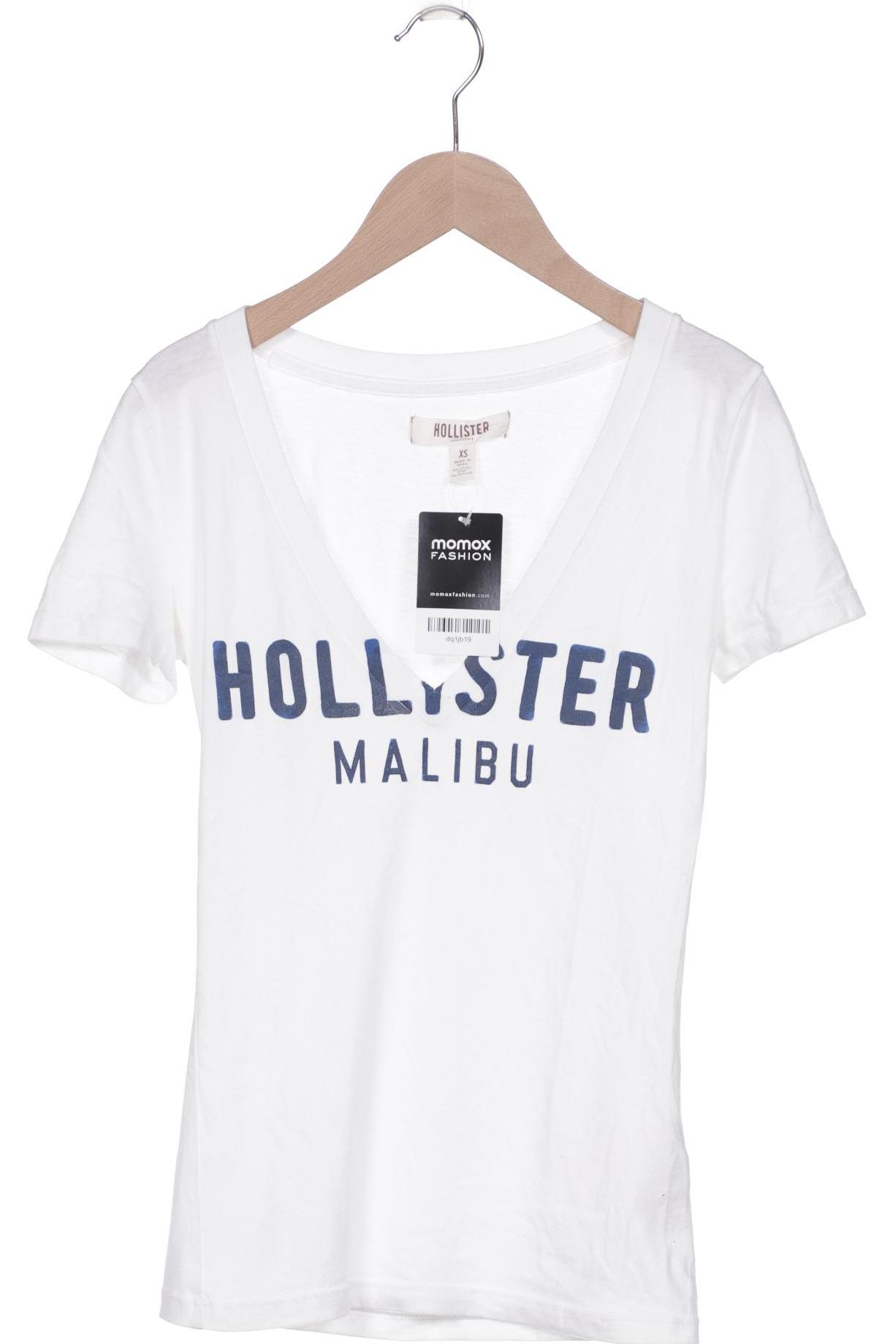 

Hollister Damen T-Shirt, weiß, Gr. 34