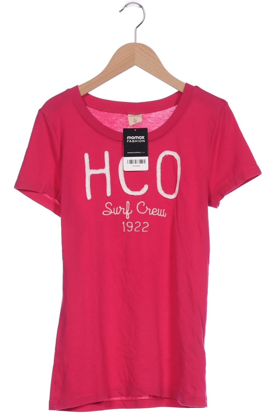 

Hollister Damen T-Shirt, pink, Gr. 42