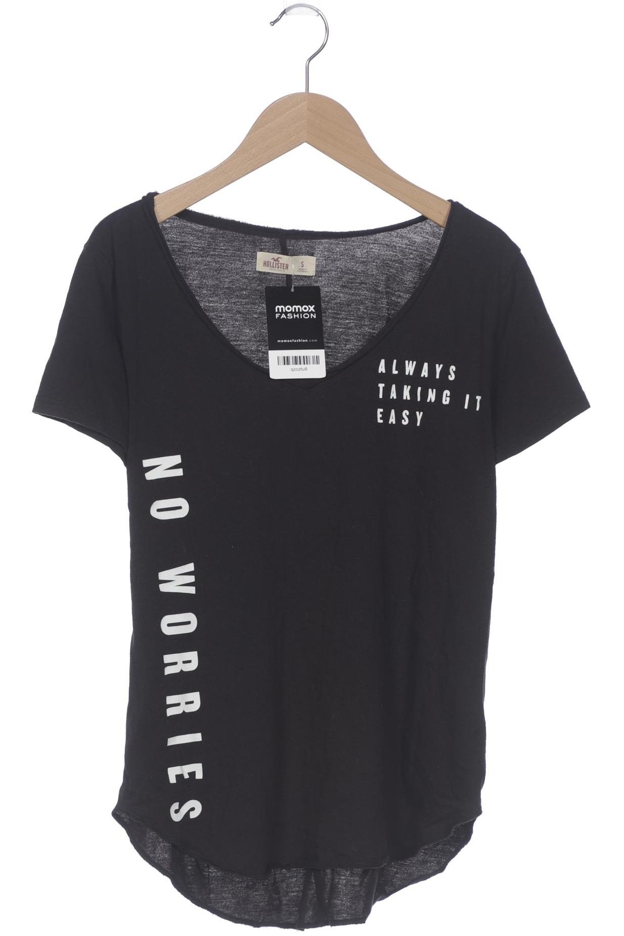 

Hollister Damen T-Shirt, schwarz, Gr. 36