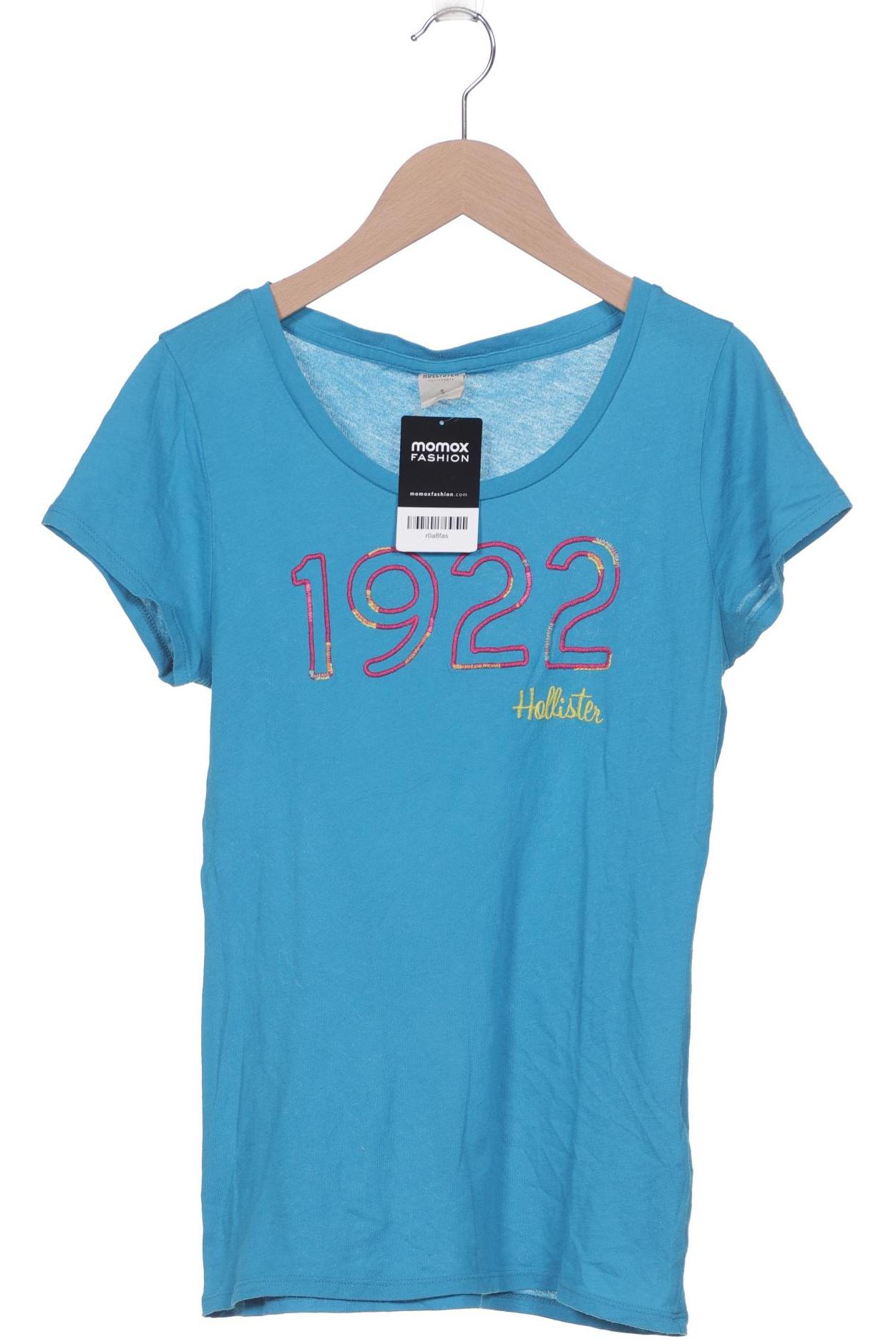 

Hollister Damen T-Shirt, blau, Gr. 36