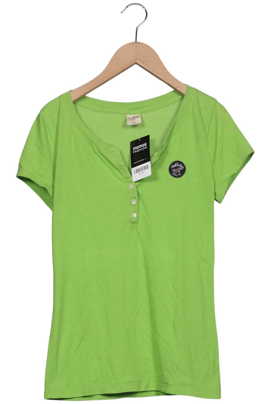 

Hollister Damen T-Shirt, grün, Gr. 36