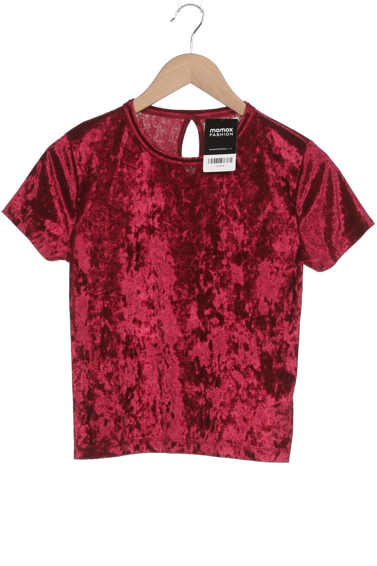 

Hollister Damen T-Shirt, bordeaux, Gr. 38