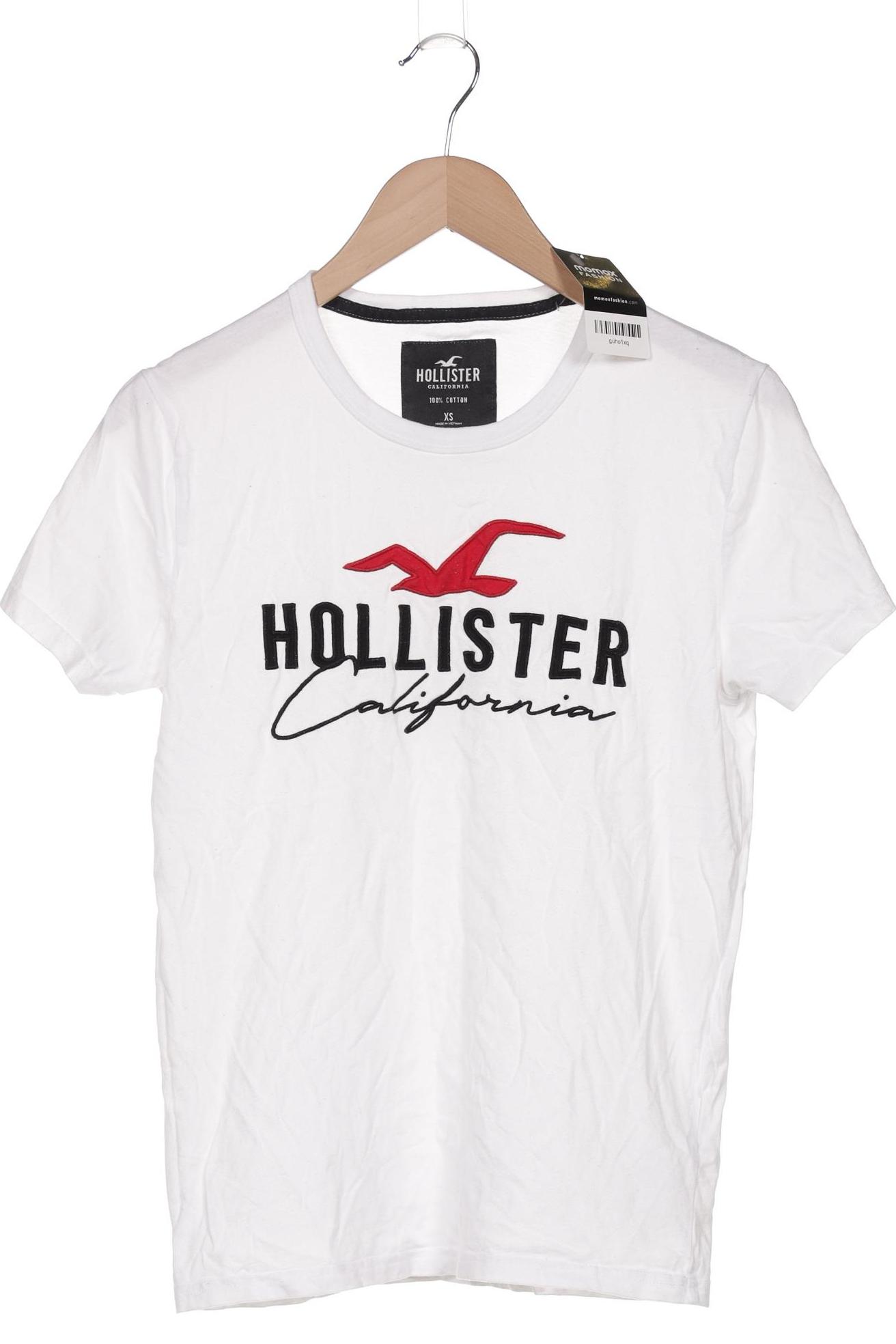 

Hollister Damen T-Shirt, weiß, Gr. 34