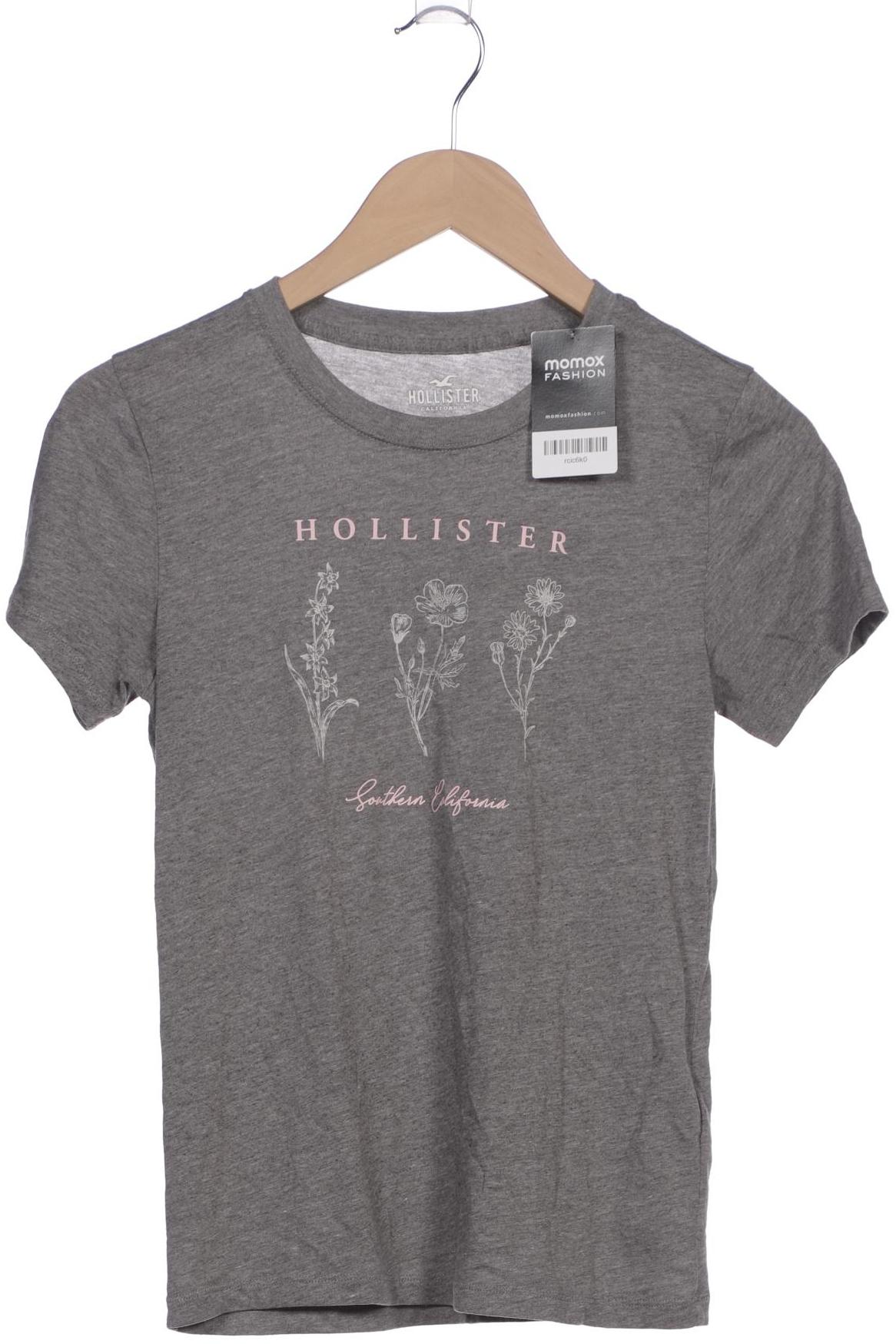 

Hollister Damen T-Shirt, grau, Gr. 36