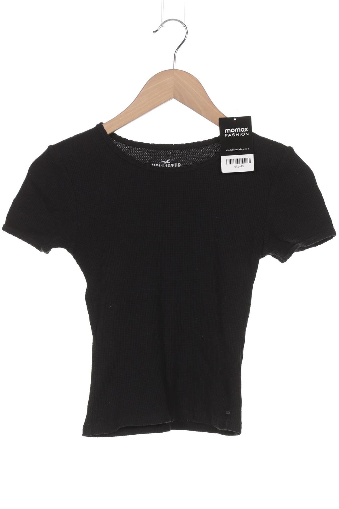 

Hollister Damen T-Shirt, schwarz, Gr. 36