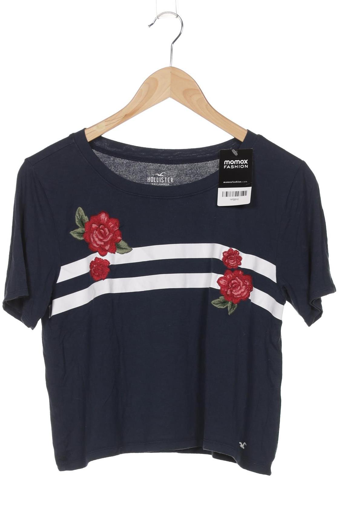 

Hollister Damen T-Shirt, marineblau, Gr. 36