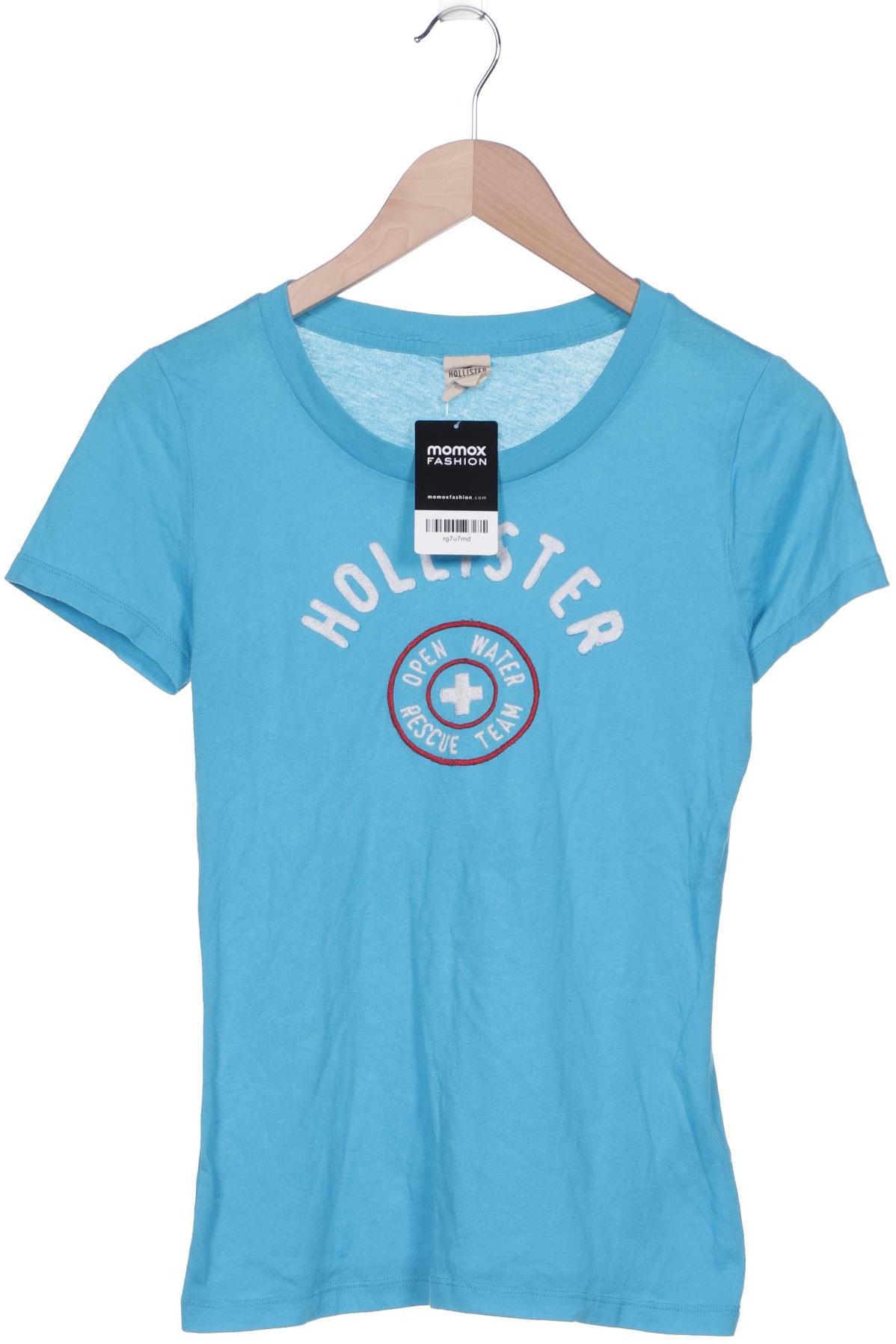 

Hollister Damen T-Shirt, hellblau