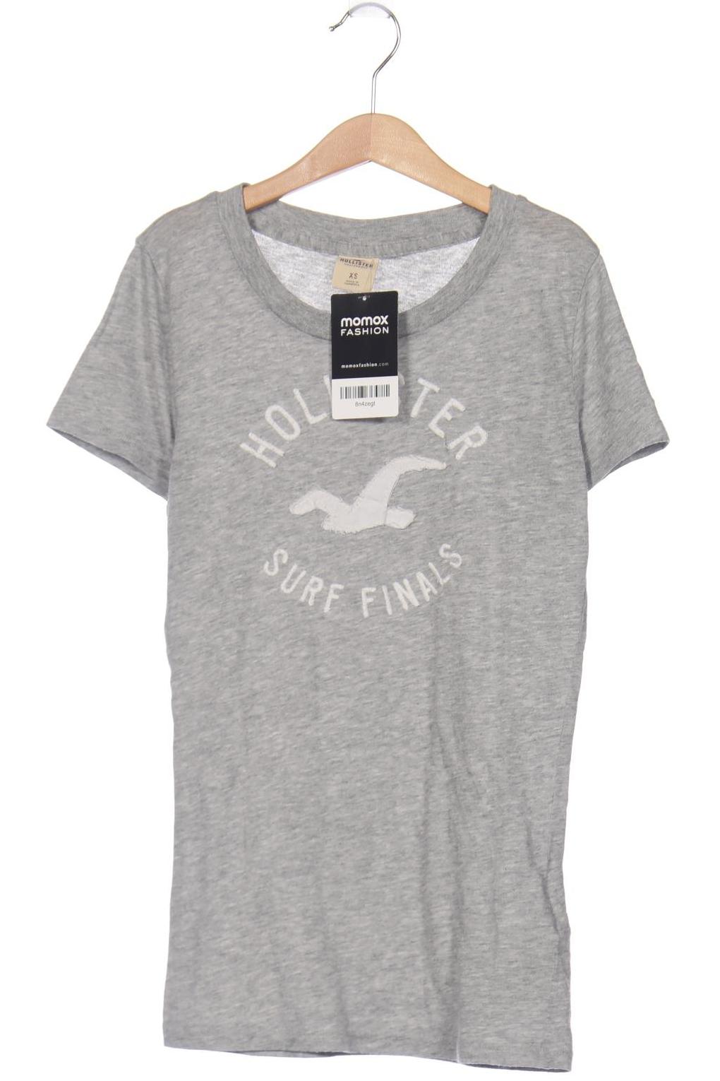 

Hollister Damen T-Shirt, grau, Gr. 34